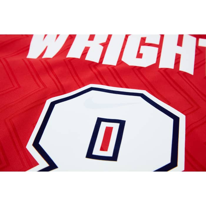 1996-98 Arsenal Home Shirt Wright #8 - 9/10 - (XL)