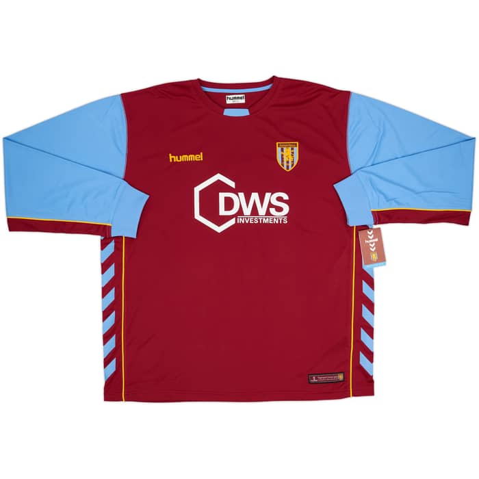 2005-06 Aston Villa Home L/S Shirt Angel #9 (XL)