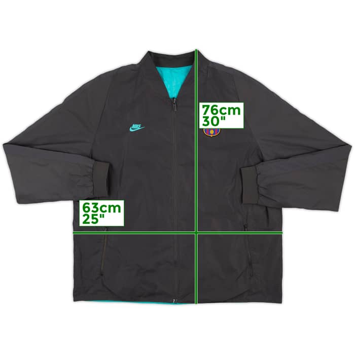 2019-20 Barcelona Nike Reversible Track Jacket - 8/10 - (XL)