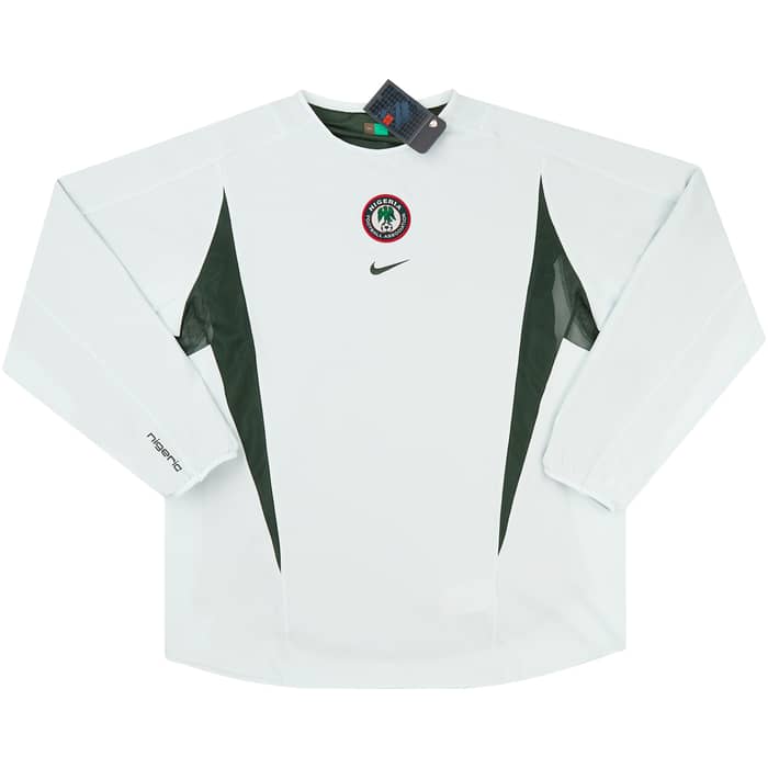 2001-02 Nigeria Player Issue Training L/S Shirt (XXL)