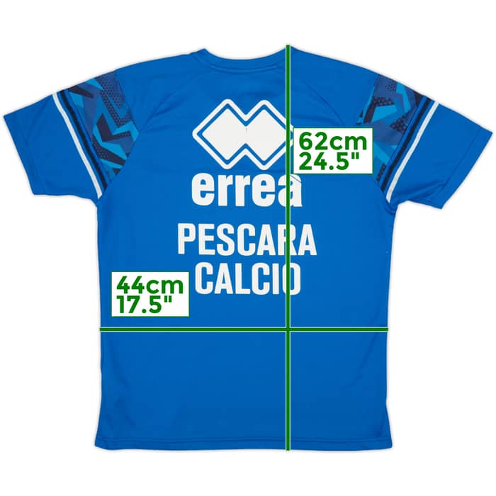 2015-16 Pescara Player Issue Errea Training Shirt #23 - 6/10 - (S)