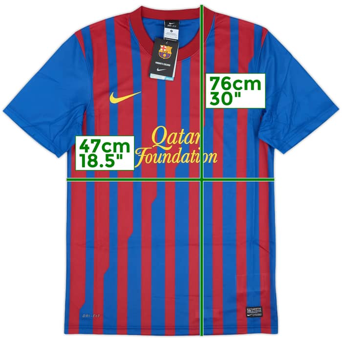 2011-12 Barcelona Basic Home Shirt (S)