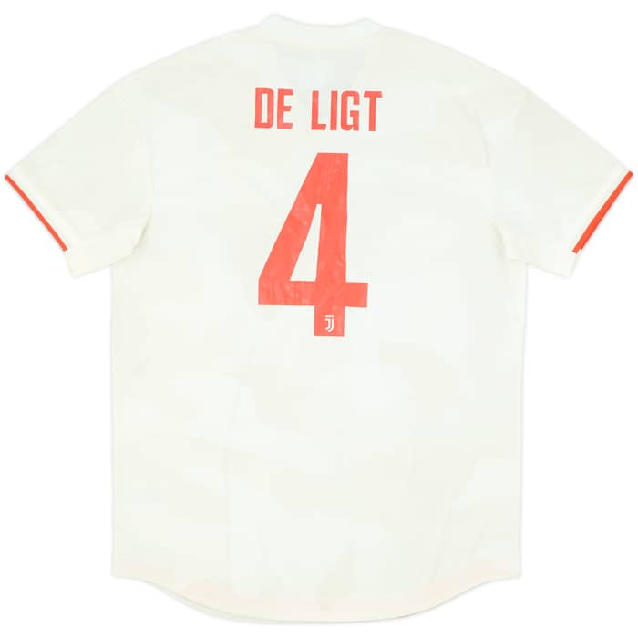 2019-20 Juventus Player Issue Away Shirt De Ligt #4 (L)
