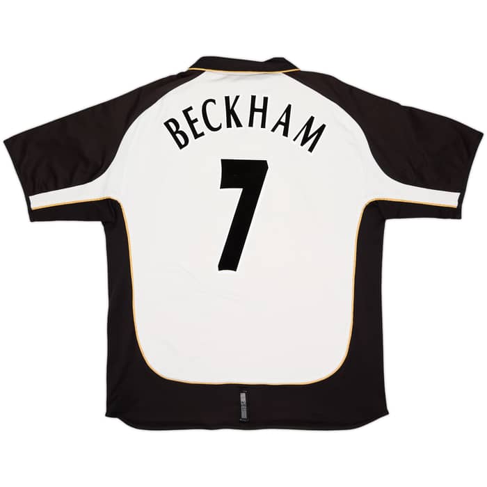 2001-02 Manchester United Centenary Away/Third Shirt Beckham #7 - 5/10 - (XXL)
