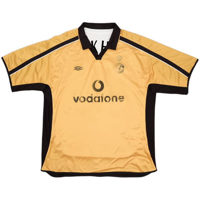 2001-02 Manchester United Centenary Away/Third Shirt Beckham #7 - 5/10 - (XXL)