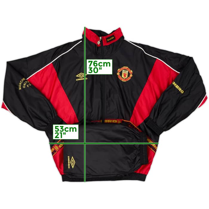 1996-97 Manchester United Umbro Tracksuit - 10/10 - (M)