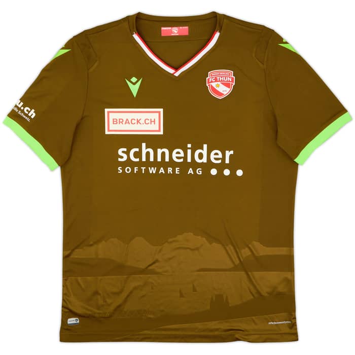 2020-21 FC Thun Away Shirt & Shorts - 9/10 - (XL)