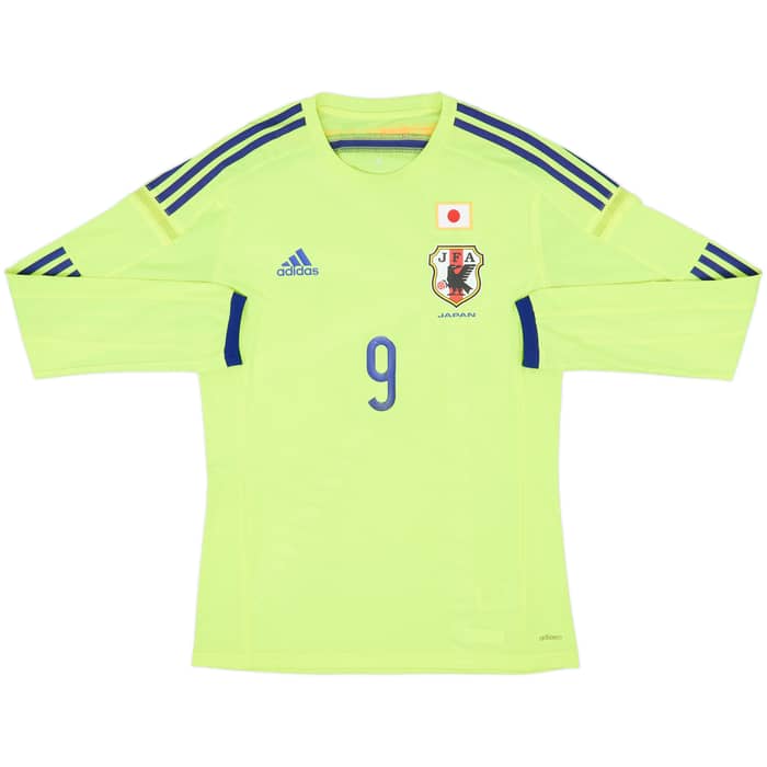 2014 Japan Authentic Away L/S Shirt & Shorts Okazaki #9 - 6/10 - (M)