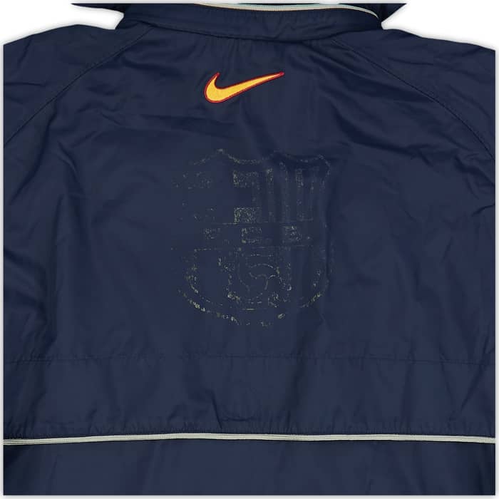 2000-01 Barcelona Nike Hooded Track Jacket - 5/10 - (L)