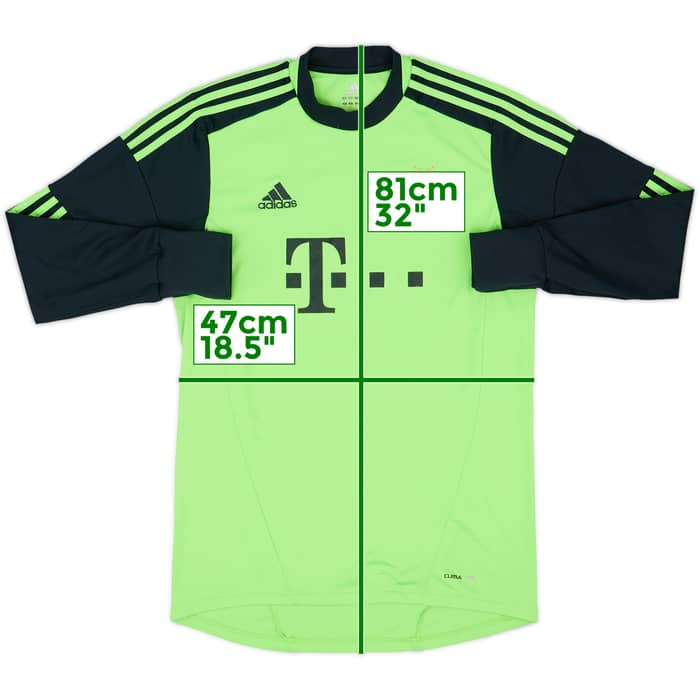 2012-13 Bayern Munich GK Shirt - 6/10 - (M)