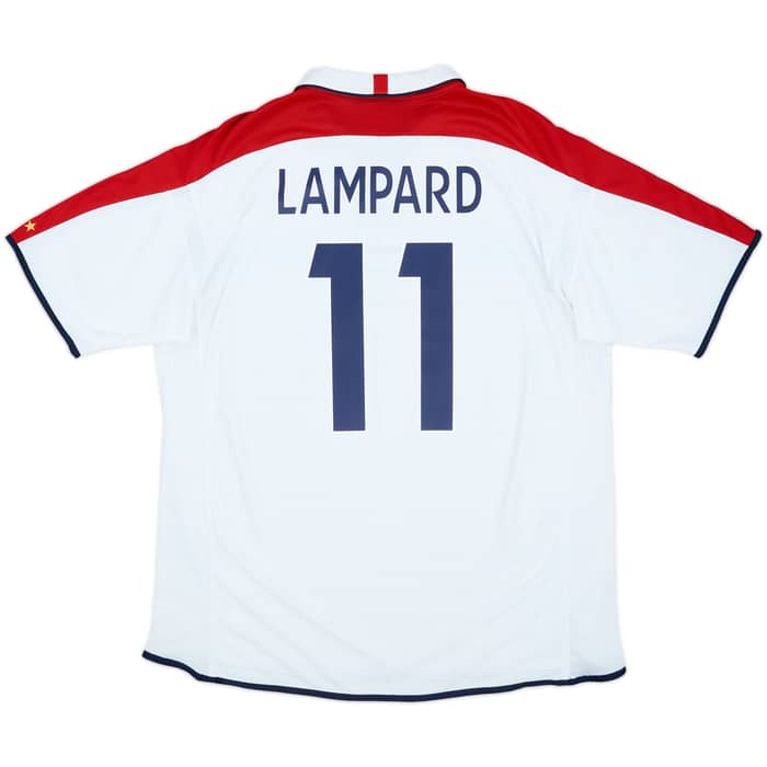 2003-05 England Home Shirt Lampard #11 - 10/10 - (XXL)
