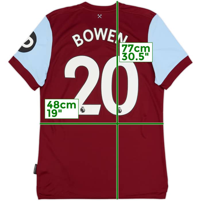 2023-24 West Ham United Home Shirt Bowen #20 (M)