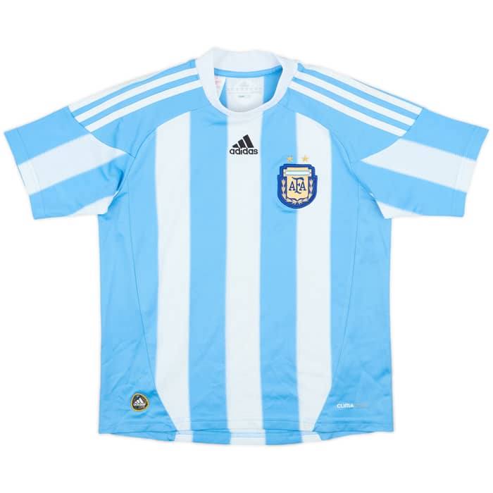 2010-11 Argentina Home Shirt - 8/10 - (S.Boys)
