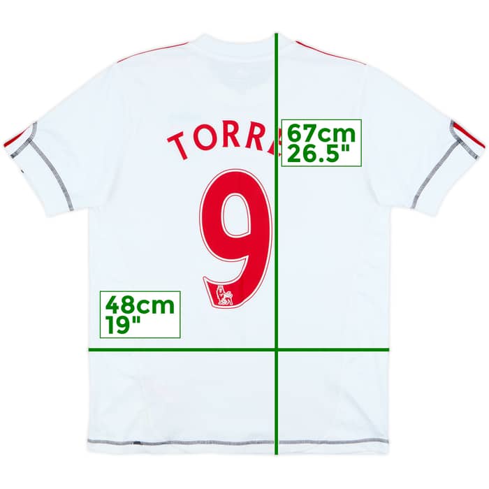 2009-10 Liverpool Third Shirt Torres #9 - 8/10 - (L.Boys)