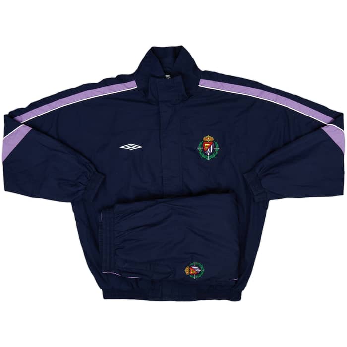 2004-05 Real Valladolid Umbro Tracksuit - 8/10 - (L)
