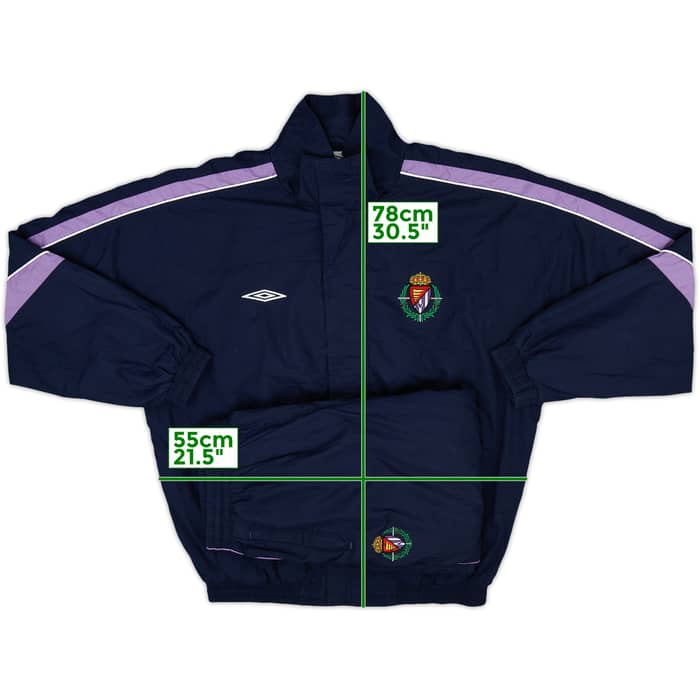 2004-05 Real Valladolid Umbro Tracksuit - 8/10 - (L)