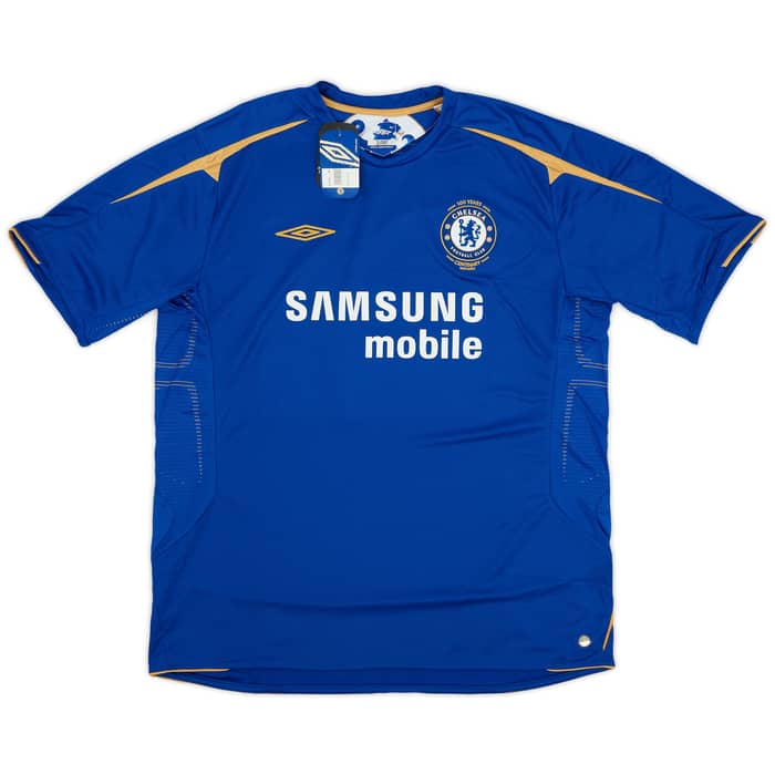 2005-06 Chelsea Centenary Home Shirt Makelele #4 (XXL)