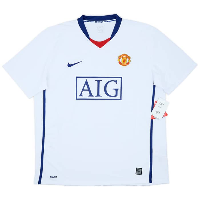 2008-10 Manchester United Away Shirt Berbatov #9 (XL)