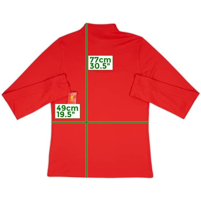2018-19 Liverpool New Balance 1/4 Zip Drill Top (L)