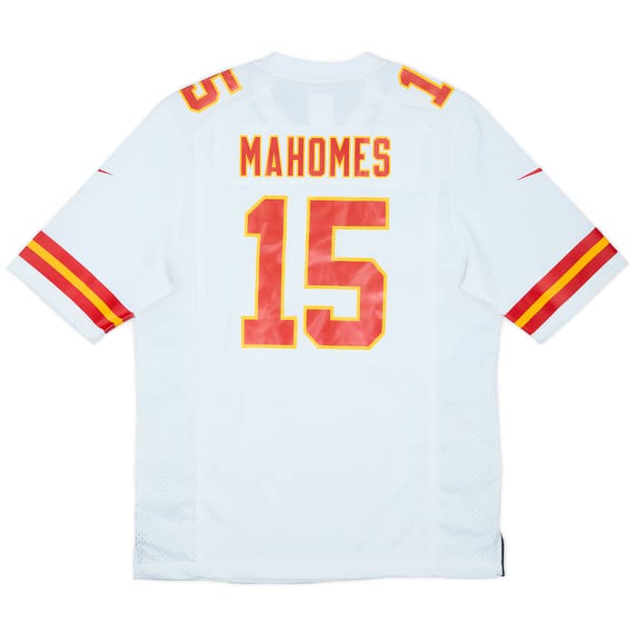 2017-24 Kansas City Chiefs Mahomes #15 Nike Game Away Jersey (M)