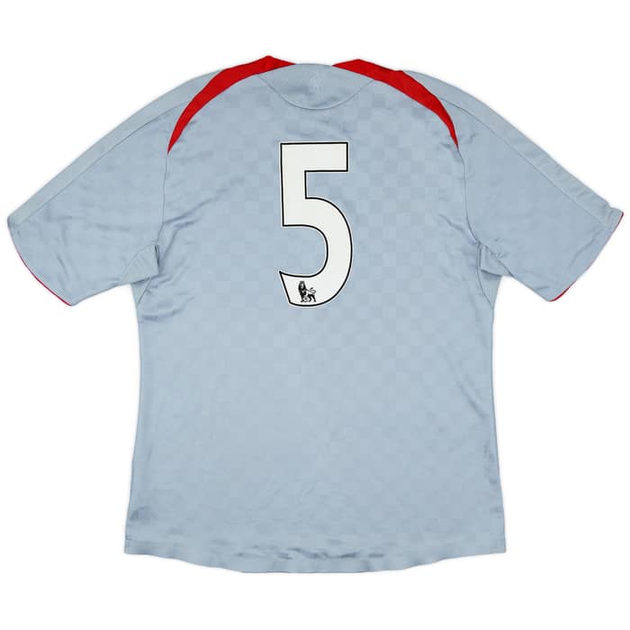 2008-09 Liverpool Player Issue Away Shirt #5 - 8/10 - (XL)