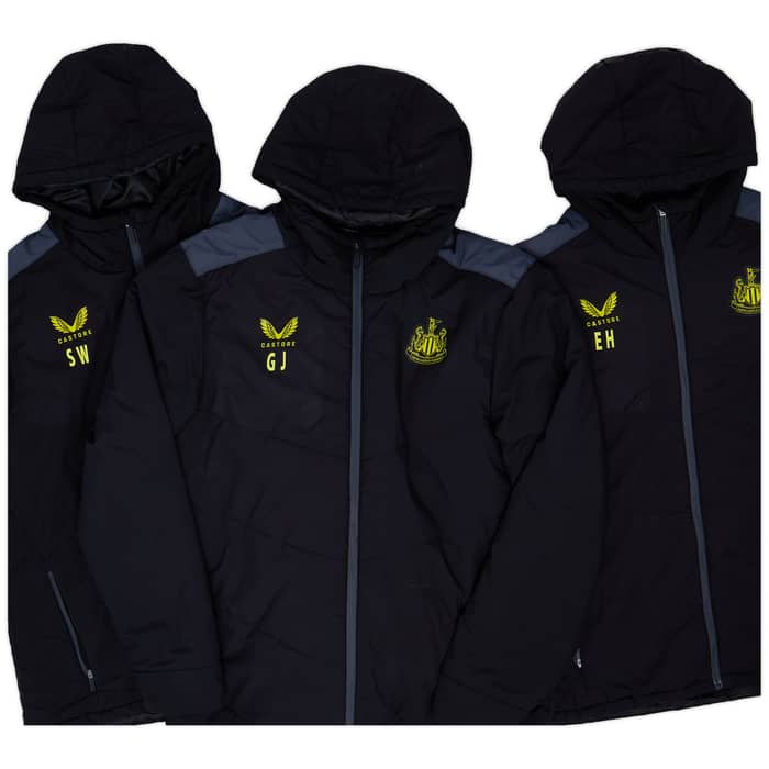 2023-24 Newcastle Staff Issue Bench Jacket # - 5/10