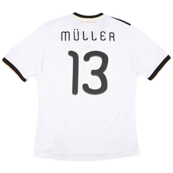 2010-11 Germany Home Shirt Muller #13 - 6/10 - (XL)