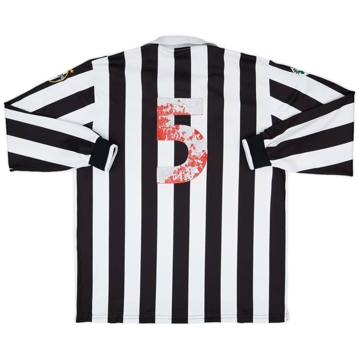 1998-99 Juventus Match Issue Home L/S Shirt #5