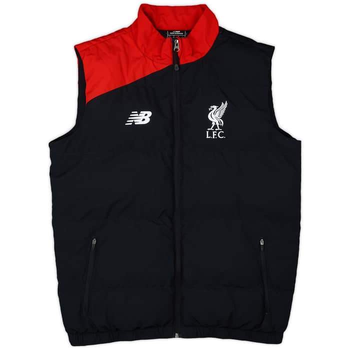 2015-16 Liverpool New Balance Padded Gilet - 6/10 - (M)