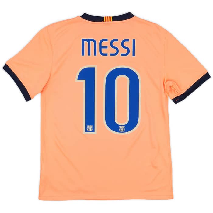2009-10 Barcelona Away Shirt Messi #10 - 8/10 - (S)