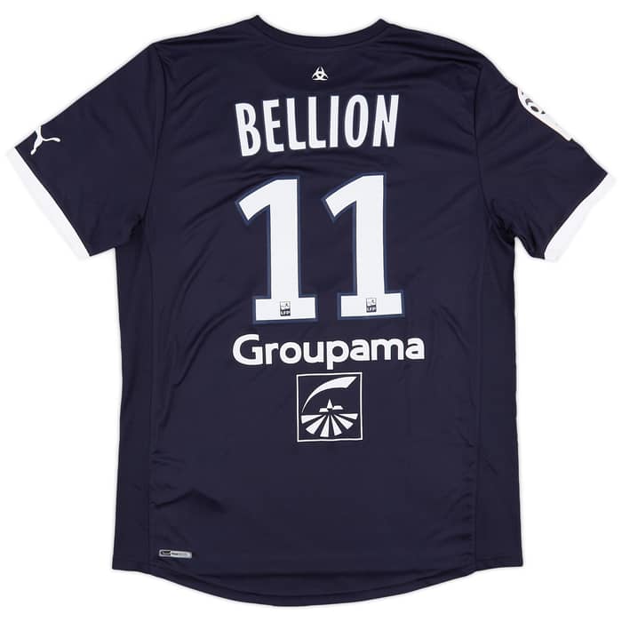 2011-12 Bordeaux Match Issue Home Shirt Bellion #11