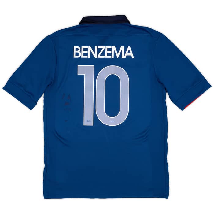 2011-12 France Home Shirt Benzema #10 - 5/10 - (M)
