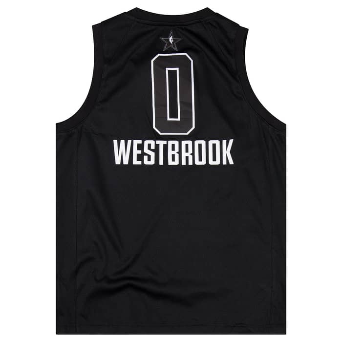 2018 NBA All-Star Westbrook #0 Jordan Swingman Jersey Y