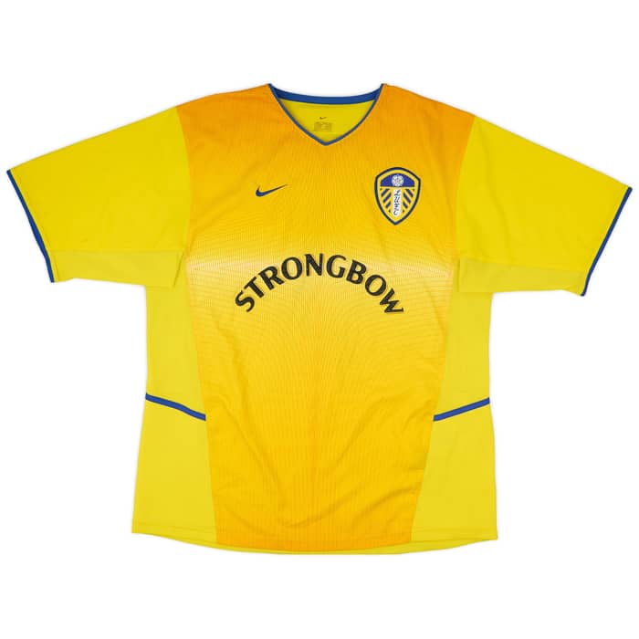 2002-03 Leeds United Away Shirt Radebe #5 - 9/10 - (L)
