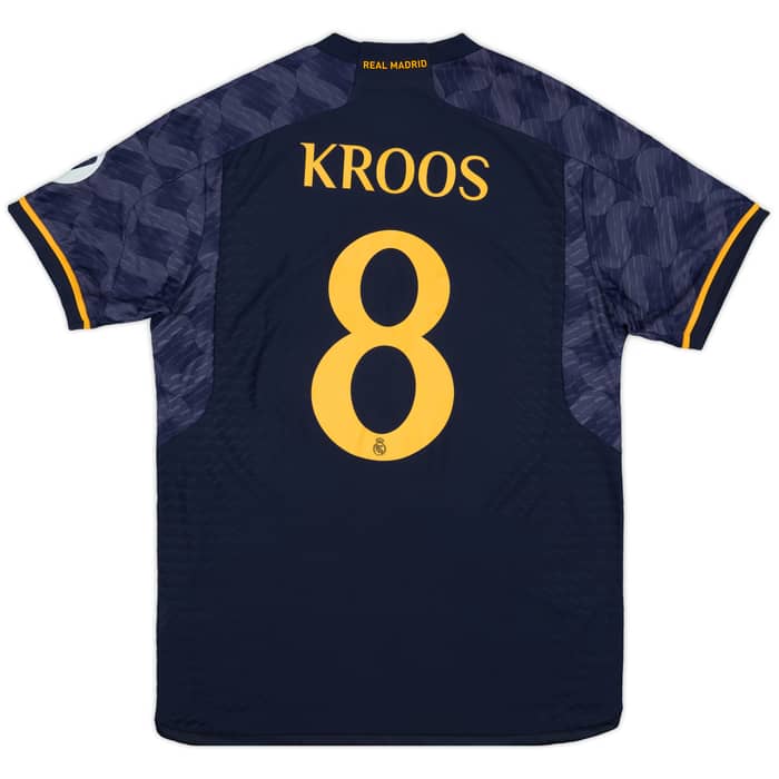 2023-24 Real Madrid Authentic Away Shirt Kroos #8 - 9/10 - (M)