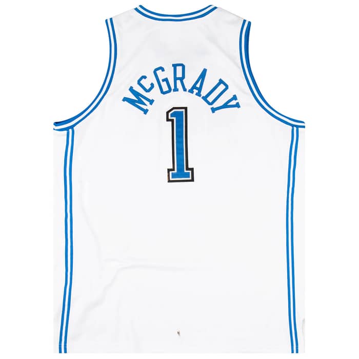 2003-04 Authentic Orlando Magic McGrady #1 Reebok Jersey (Home) XXL