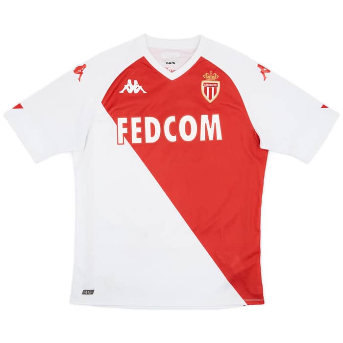 2020-21 Monaco Home Shirt Volland #31 - 6/10 - (L)