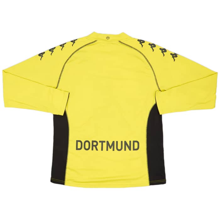 2009-10 Borussia Dortmund Home L/S Shirt - 6/10 - (XL)