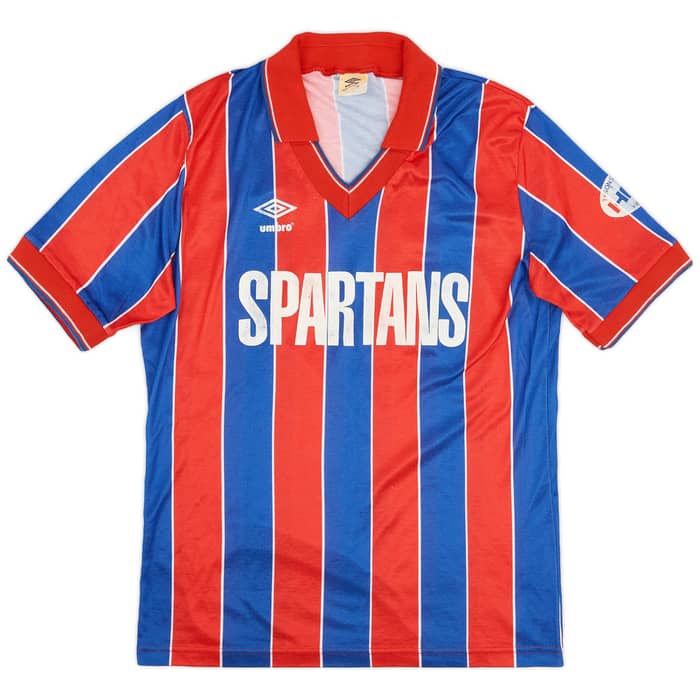 1986 Spartans Match Issue Home Shirt #19