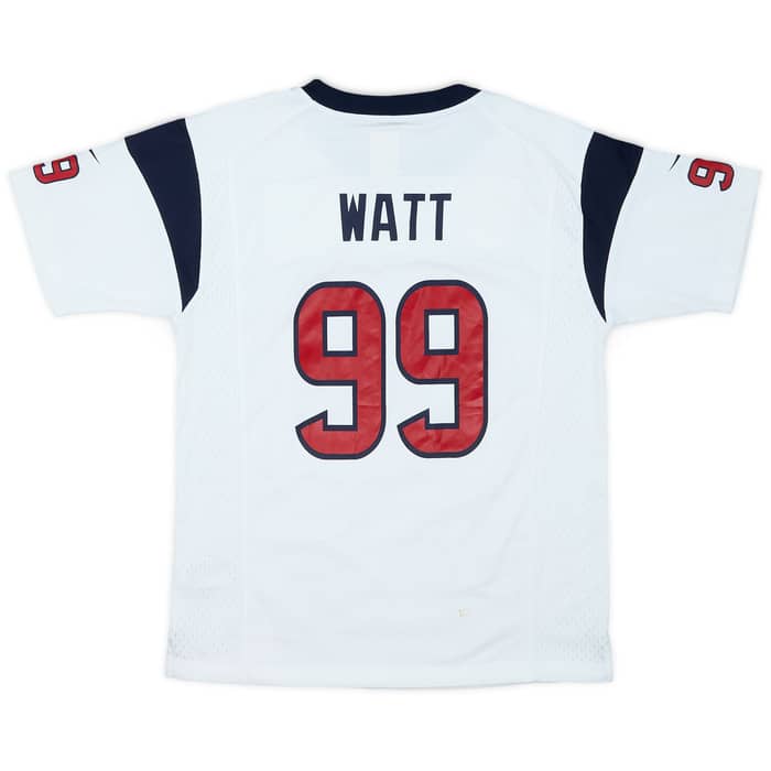 2012-16 Houston Texans Watt #99 Nike Game Away Jersey - 5/10 - (M.Boys)