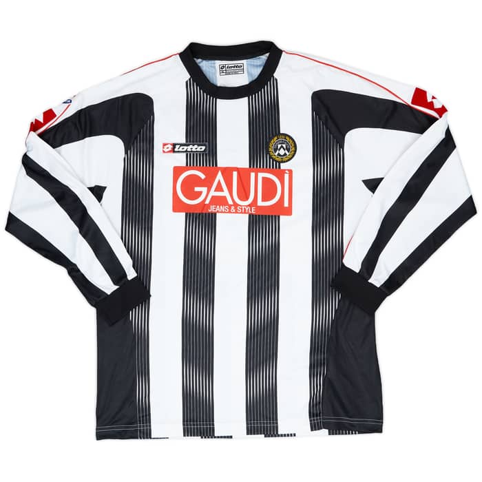2007-08 Udinese Match Issue Home Shirt Zapata #2