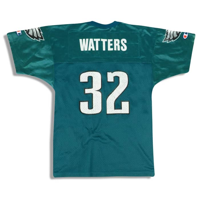 1996-97 Philadelphia Eagles Watters #32 Champion Jersey (Home) Y