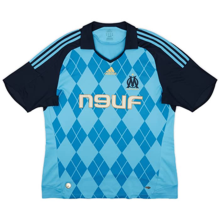 2008-09 Olympique Marseille Away Shirt Ben Arfa #20 - 6/10 - (XL)