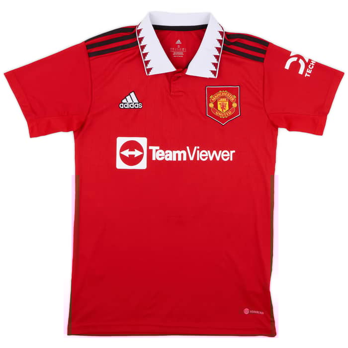 2022-23 Manchester United Home Shirt B.Fernandes #8 - 5/10 - (S)
