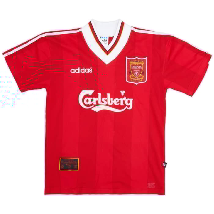 1995-96 Liverpool Home Shirt Fowler #23 - 8/10 - (S)