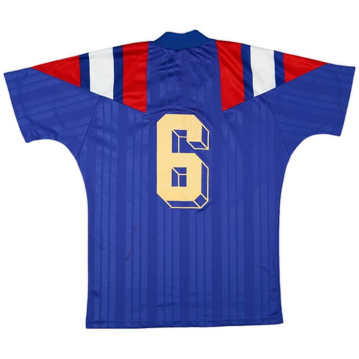 1992-94 France Home Shirt #6 - 6/10 - (L)