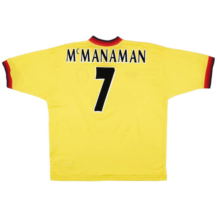 1997-99 Liverpool Away Shirt McManaman #7 - 8/10 - (XL)