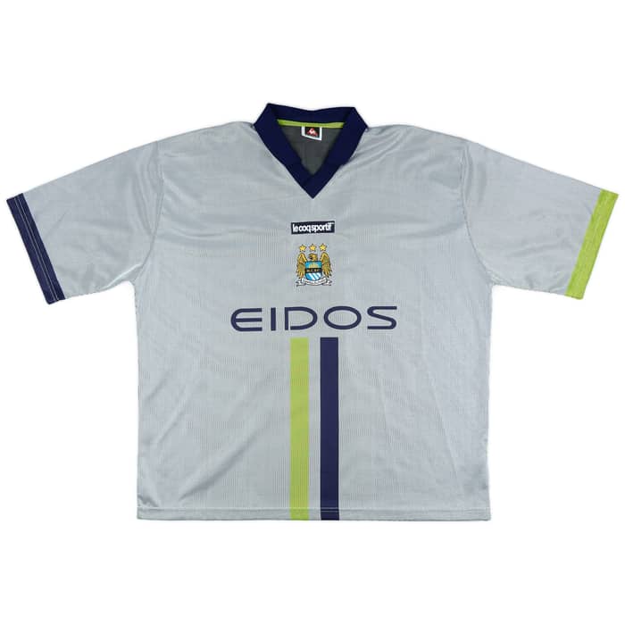 2000-02 Manchester City Away Shirt Kanchelskis #12 - 8/10 - (XL)