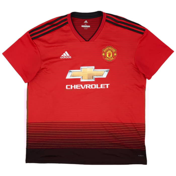 2018-19 Manchester United Home Shirt Mata #8 - 6/10 - (XL)
