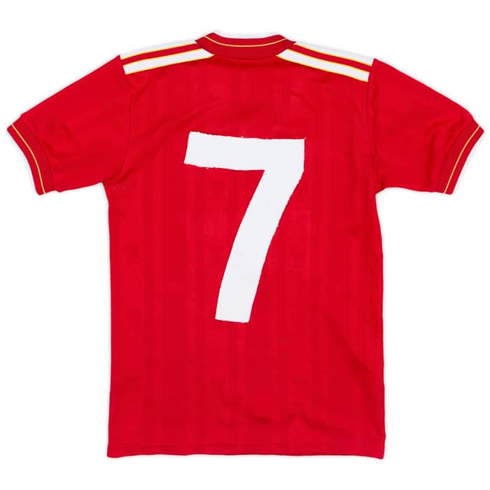 1986-87 Liverpool Home Shirt #7 - 6/10 - (S.Boys)
